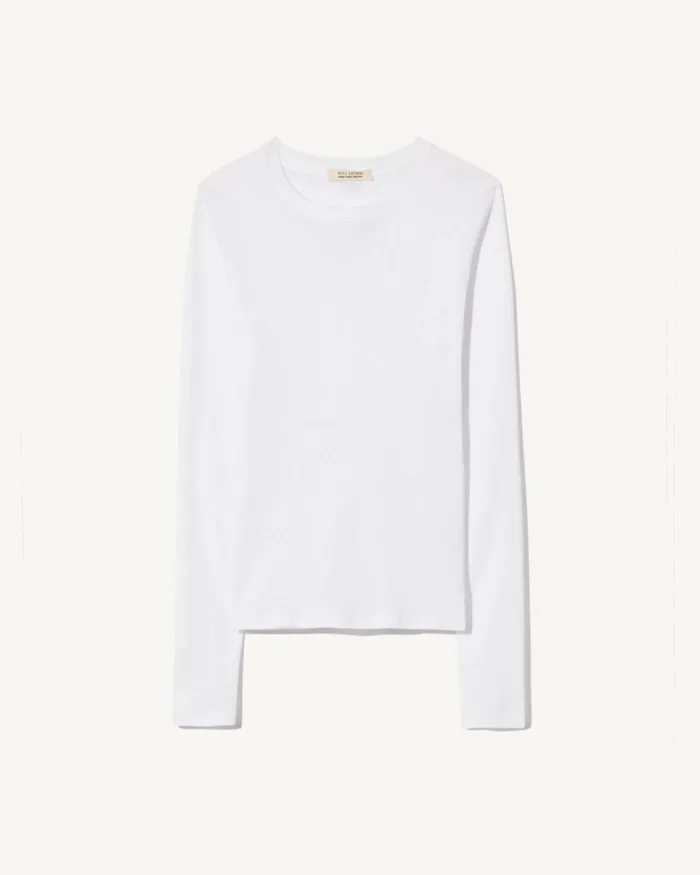 EMELIE LONG SLEEVE TEE Black Women Nili Lotan Tees