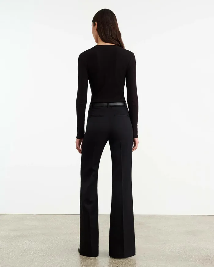EMELIE LONG SLEEVE TEE Black Women Nili Lotan Tees