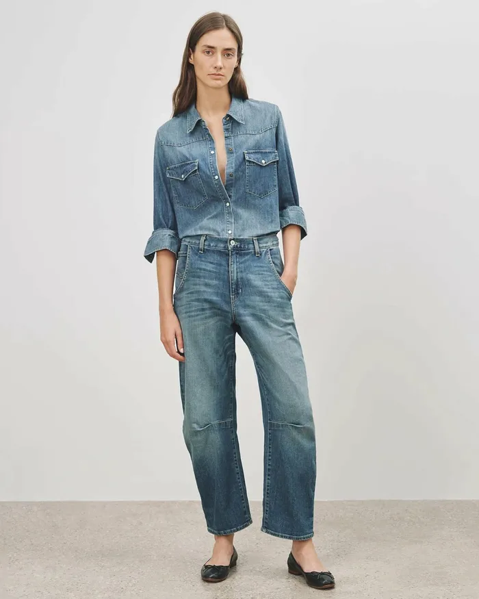 EMERSON JEAN Classic Wash Women Nili Lotan Denim