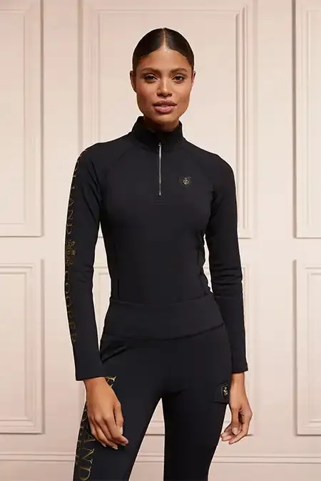 Equestrian Base Layers Holland Cooper Halcot Thermal Base Layer Black Equestrian Base Layers Holland Cooper Halcot Thermal Base Layer Black