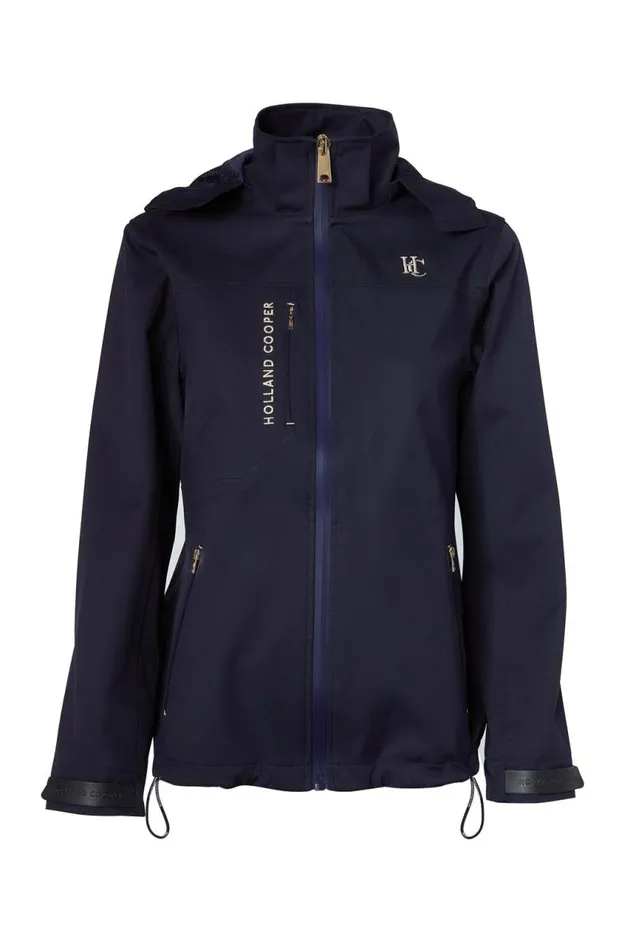 Equestrian Jackets Holland Cooper Riding Shell Jacket Ink Navy Equestrian Jackets Holland Cooper Riding Shell Jacket Ink Navy