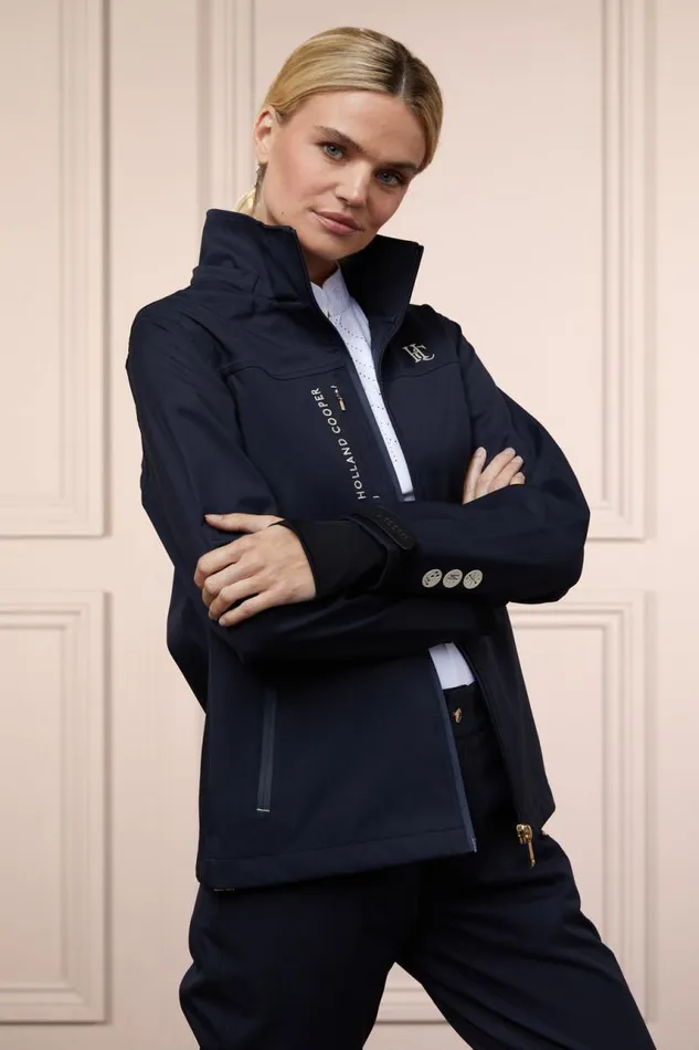 Equestrian Jackets Holland Cooper Riding Shell Jacket Ink Navy Equestrian Jackets Holland Cooper Riding Shell Jacket Ink Navy