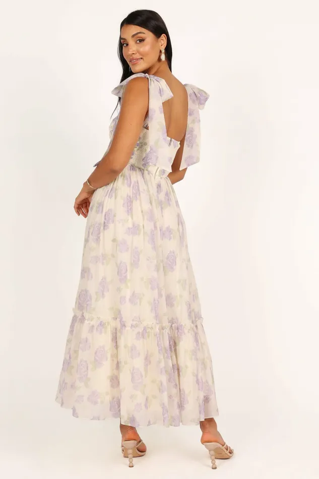 Event Dresses Petal and Pup Women Floret Midi Dress Lavender
