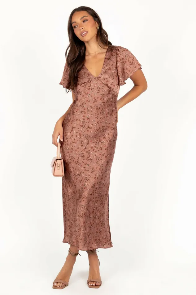 Event Dresses Petal and Pup Women Flossy Maxi Dress Mauve