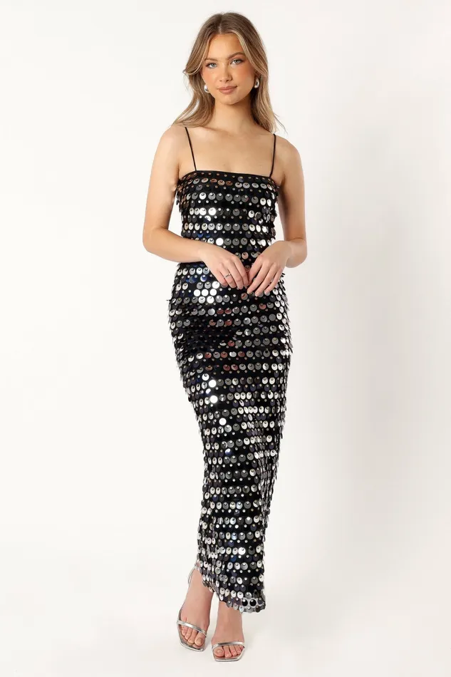Event Dresses Petal and Pup Women Lacanza Maxi Dress Black