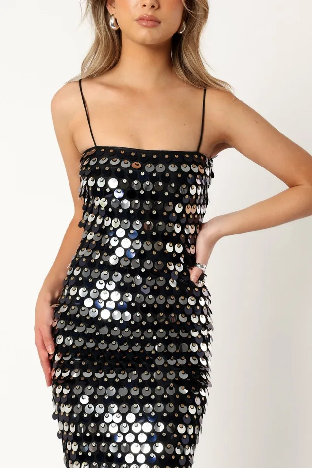 Event Dresses Petal and Pup Women Lacanza Maxi Dress Black