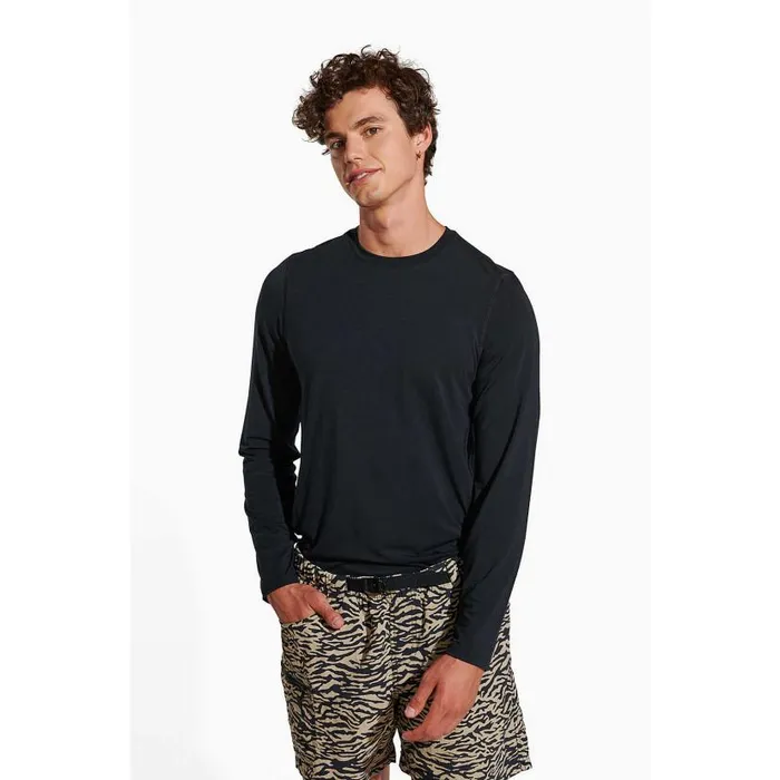 Everyday Long Sleeve Tee With Tencel Black Men Merrell Tops