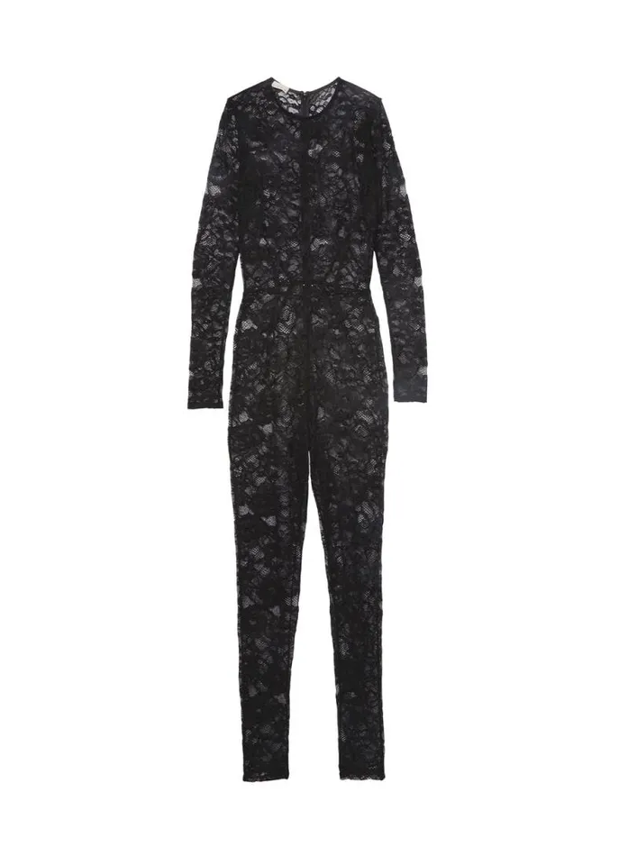 Fleur Du Mal Bodysuits Lace Catsuit Black 8211 Women