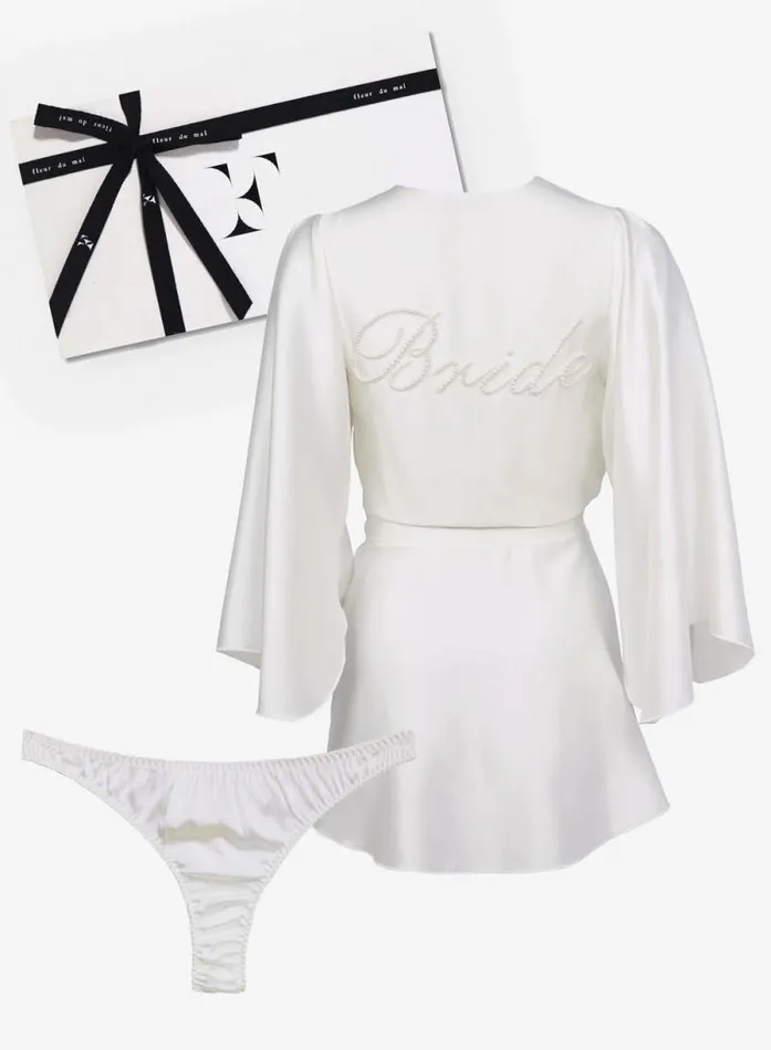 Fleur Du Mal Bridal Le Petit Bridal Gift Set Ivory 8211 Women