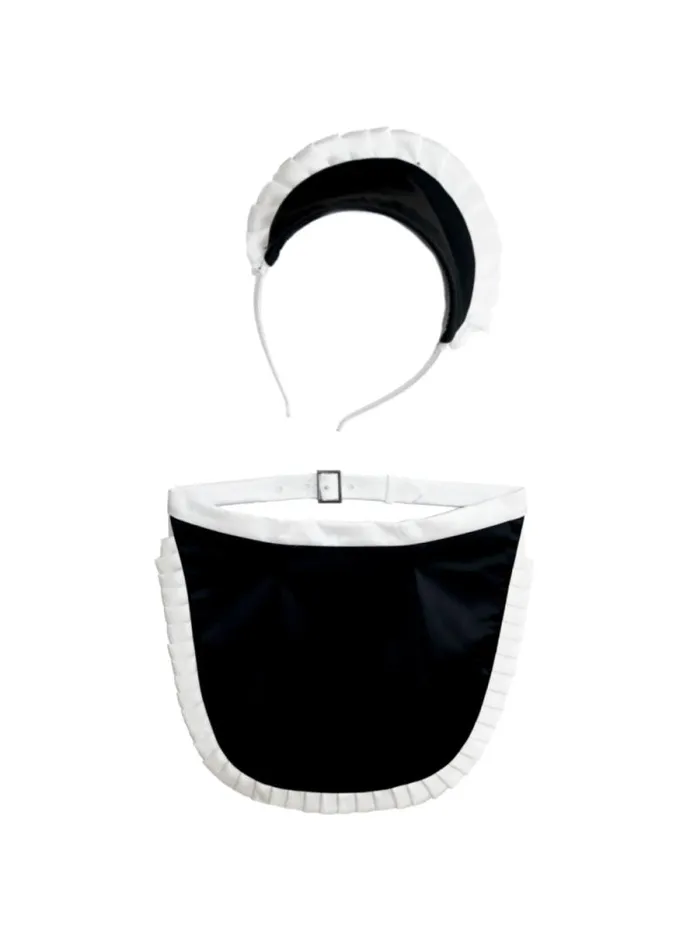 Fleur Du Mal Pleasure French Maid Set Black 8211 Women
