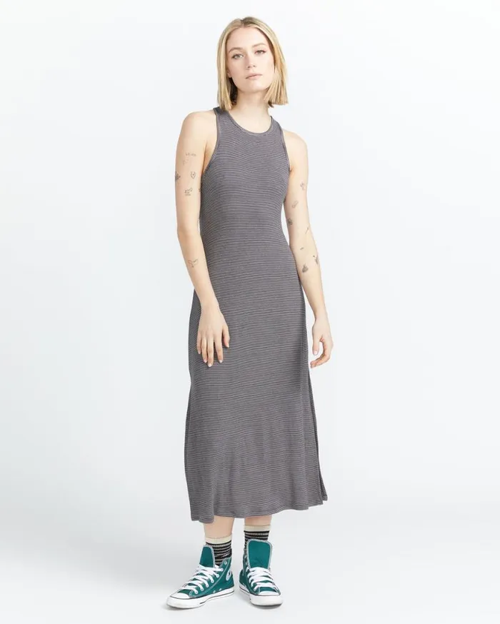 Fleurmaid Dress 8211 Black Womens Volcom Dresses