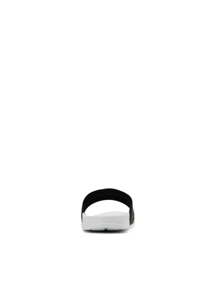 Flip Flops and Sandals JACK and JONES Mens LOGO POOL SLIDES White White Near Me