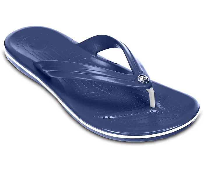 FlipFlops Crocs WomenMen Crocband Flip Navy