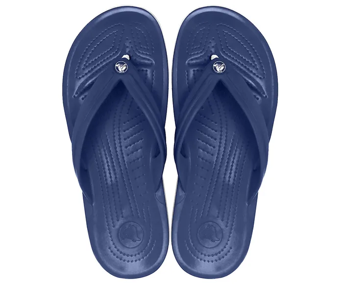 FlipFlops Crocs WomenMen Crocband Flip Navy