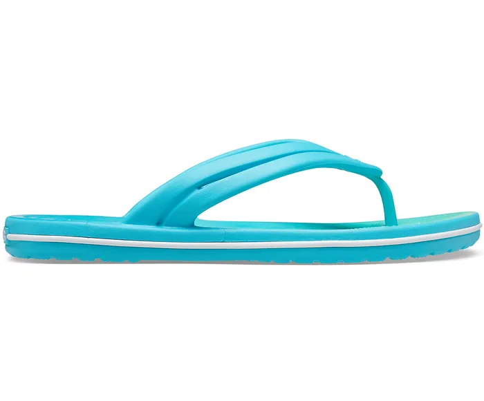 FlipFlops Women Crocband Ombre Flip Digital Aqua Multi Crocs