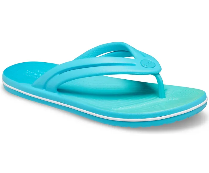 FlipFlops Women Crocband Ombre Flip Digital Aqua Multi Crocs