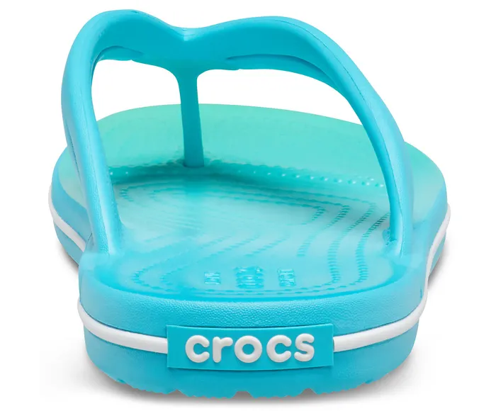 FlipFlops Women Crocband Ombre Flip Digital Aqua Multi Crocs