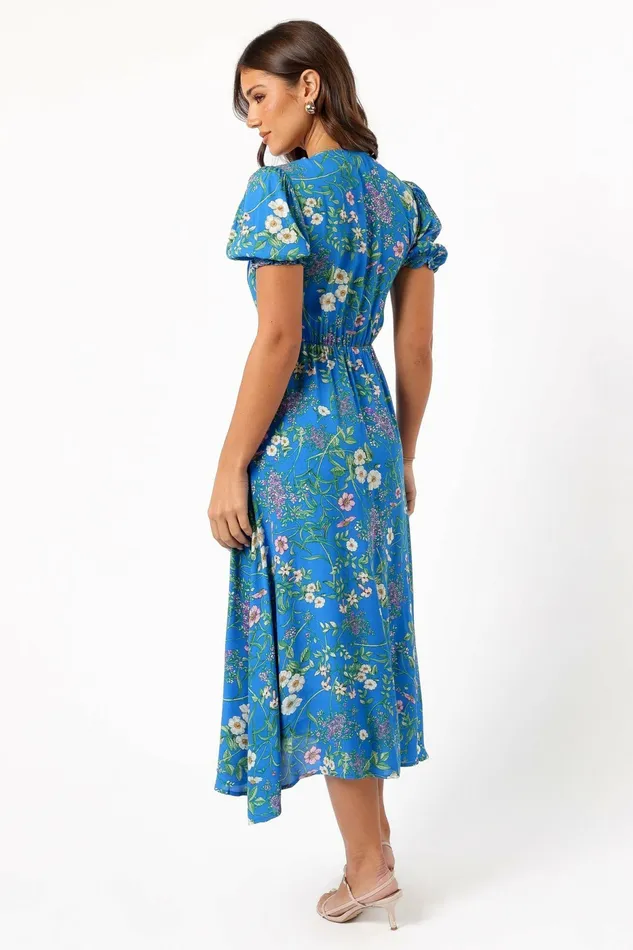 Floral Dresses Petal and Pup Women Brax Floral Dress Blue Ivy