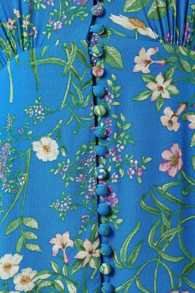 Floral Dresses Petal and Pup Women Brax Floral Dress Blue Ivy