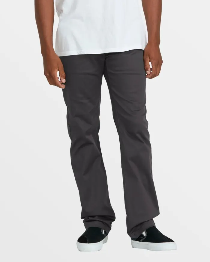 Frickin Modern Stretch Pants 8211 Charcoal Mens Volcom Pants