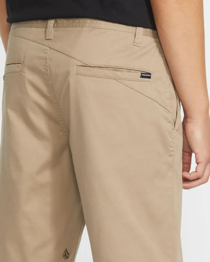 Frickin Modern Stretch Shorts 8211 Khaki Mens Volcom Golf