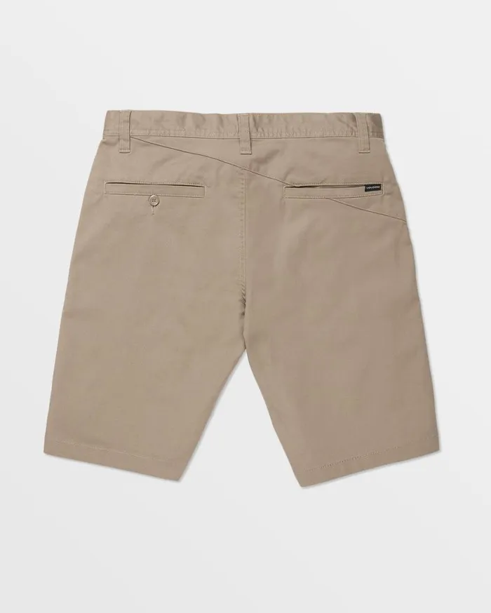 Frickin Modern Stretch Shorts 8211 Khaki Mens Volcom Golf
