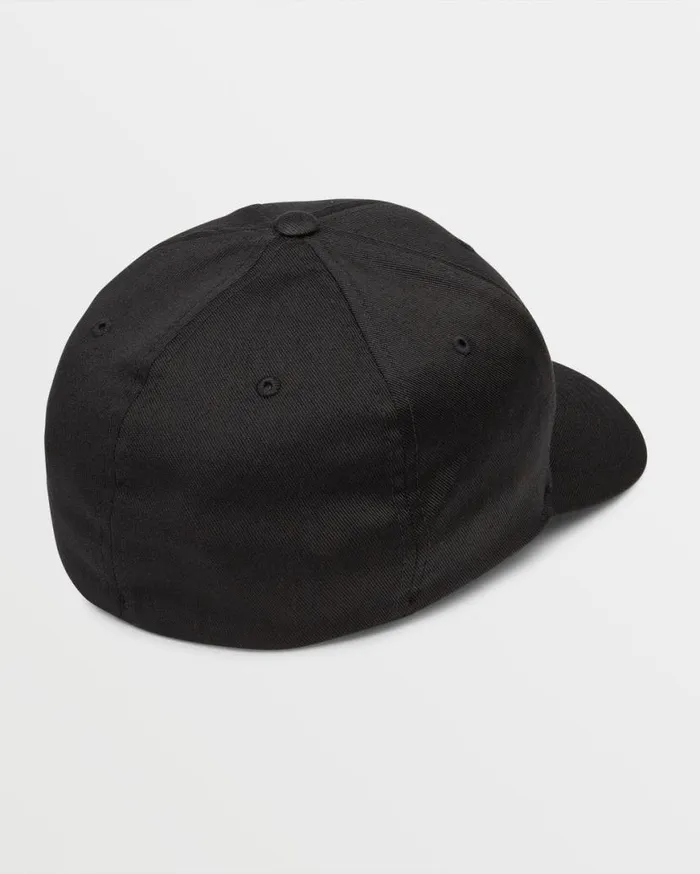 Full Stone Flexfit Hat 8211 Black Mens Volcom Golf