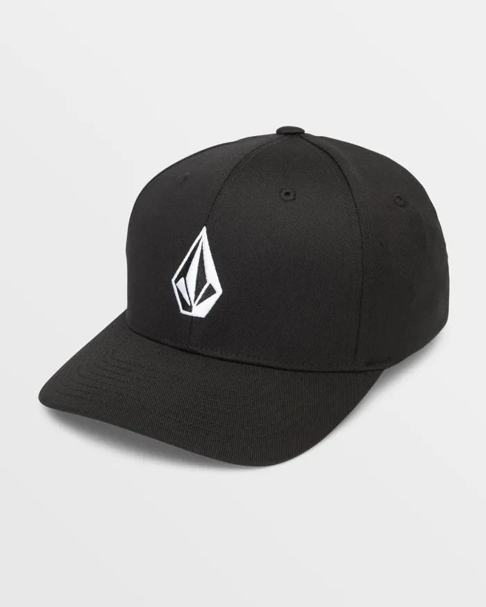 Full Stone Flexfit Hat 8211 Black Mens Volcom Golf