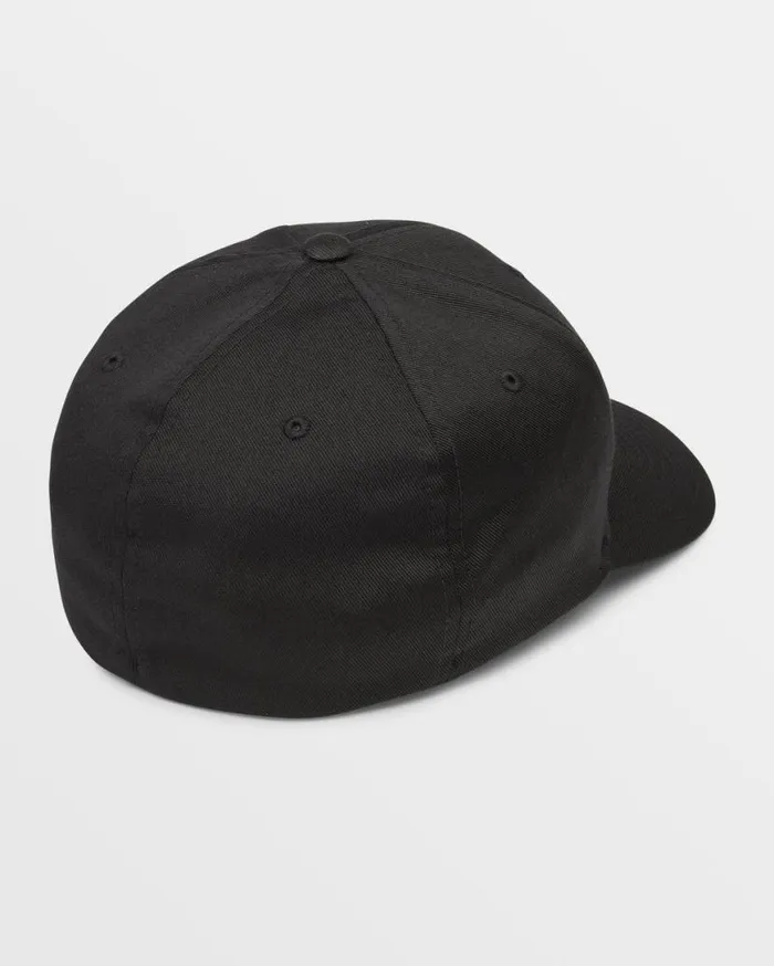 Full Stone Flexfit Hat 8211 Black Mens Volcom Golf