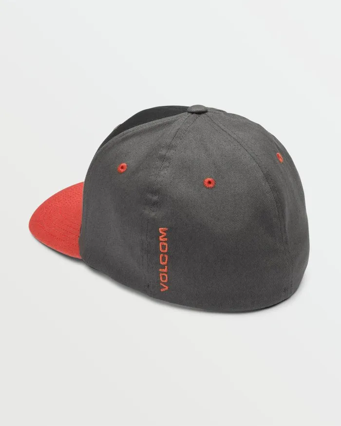 Full Stone Flexfit Hat 8211 Burnt Sienna Mens Volcom Hats and Beanies