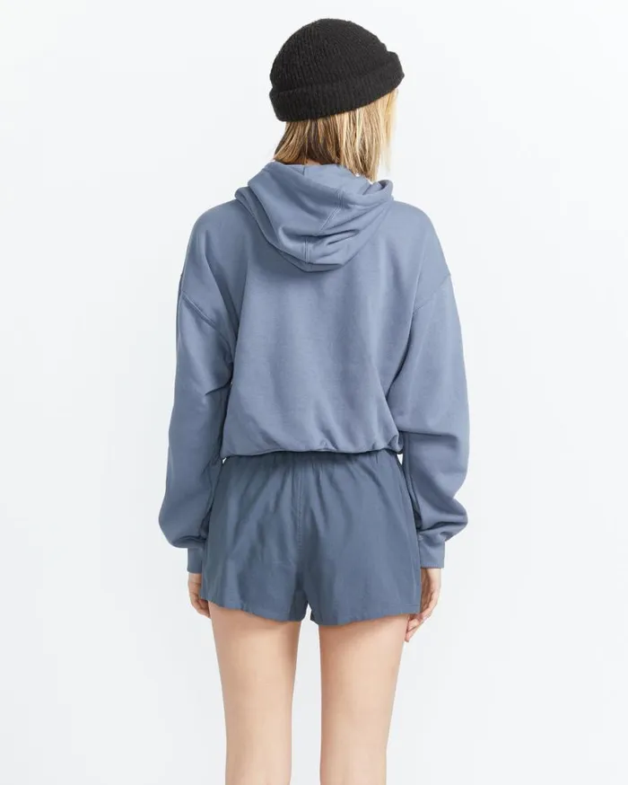 Good Things Fleece 8211 Denim Womens Volcom Hoodies and Sweatshirts