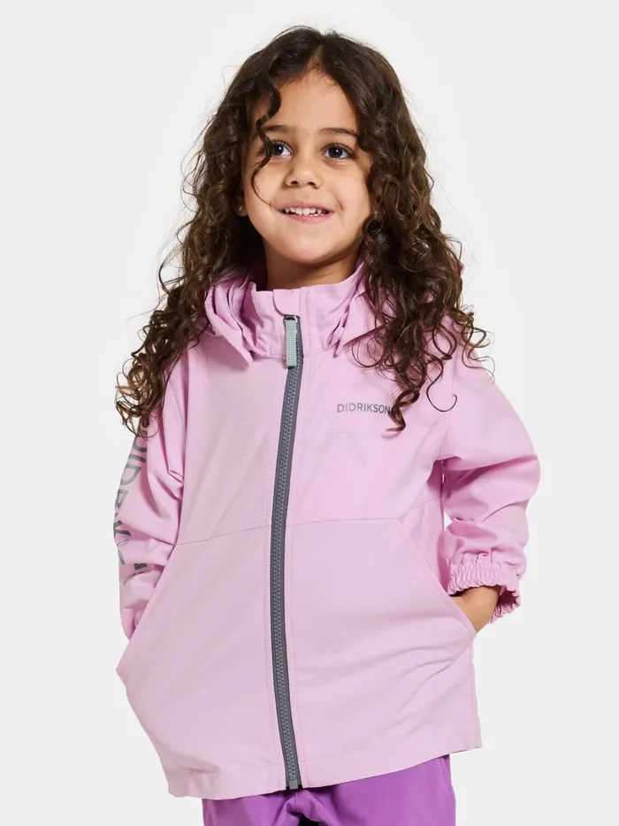 Hallon Kids039 Jacket Orchid Pink Kids Didriksons Spring Jackets
