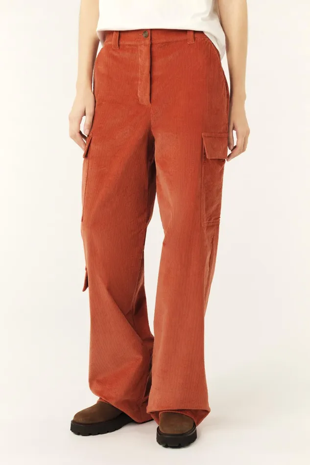 HighRise Pants Plato Red Women Baandsh Pants and Jeans
