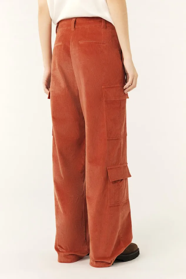 HighRise Pants Plato Red Women Baandsh Pants and Jeans