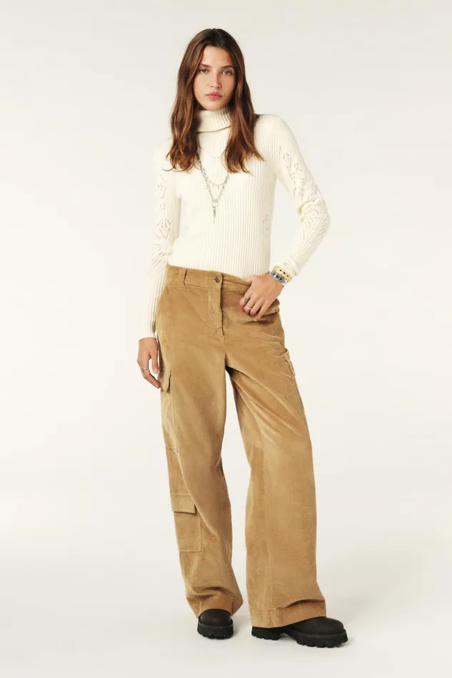 HighRise Pants Plato Red Women Baandsh Pants and Jeans