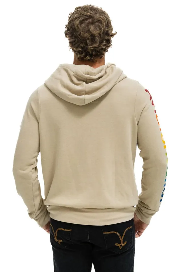 Hoodie 8211 Sand WomenMen Aviator Nation Hoodies
