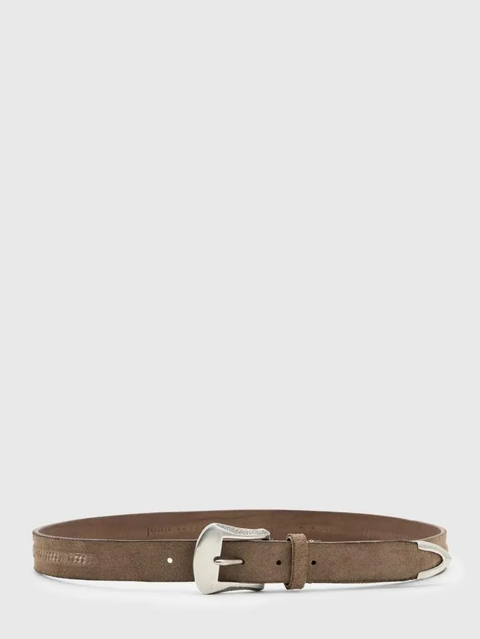HOUSTON BELT Lead Men John Varvatos Leather Belts