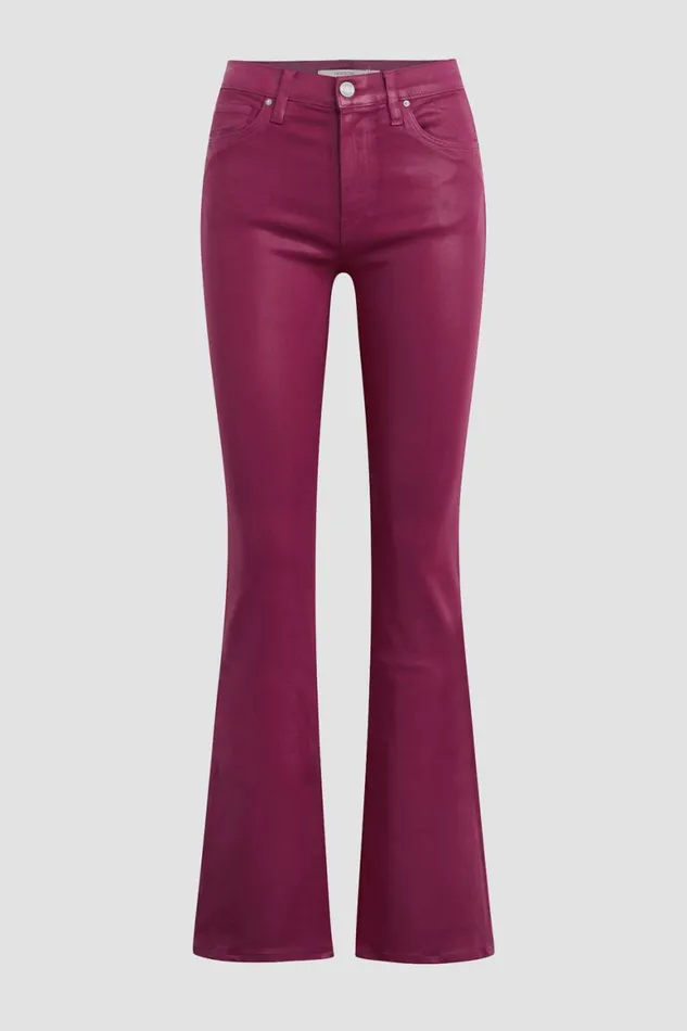 Hudson Jeans Bootcut Barbara HighRise Bootcut Jean Coated Beet Red 8211 Women Hudson Jeans Bootcut Barbara HighRise Bootcut Jean Coated Beet Red 8211 Women