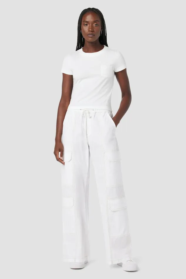 Hudson Jeans Cargo Parachute Wide Leg Cargo White 8211 Women Hudson Jeans Cargo Parachute Wide Leg Cargo White 8211 Women