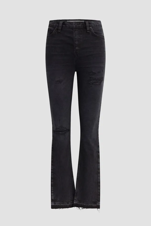 Hudson Jeans Flare Faye Ultra HighRise Flare Petite Jean Late Night 8211 Women