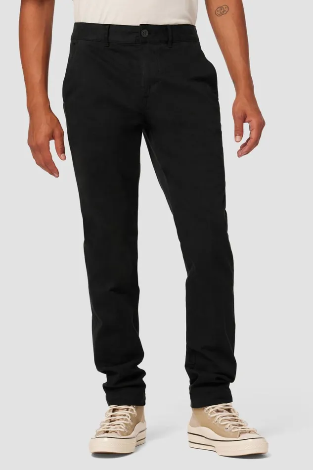 Hudson Jeans Pants Classic Slim Straight Chino Black 8211 Men