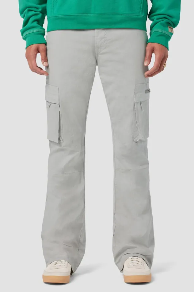 Hudson Jeans Pants Walker Cargo Kick Flare Ripstop Grey 8211 Men