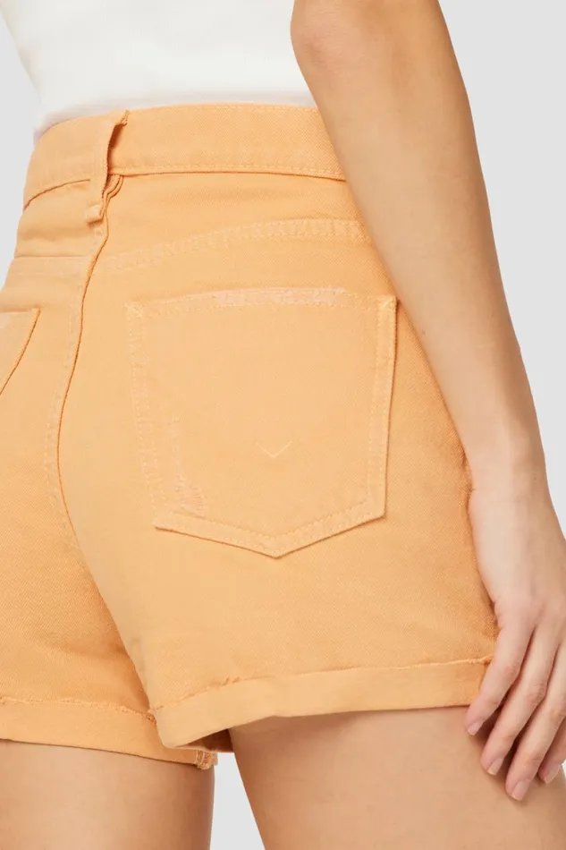 Hudson Jeans Shorts Devon HighRise Boyfriend Short Clay Destructed 8211 Women Hudson Jeans Shorts Devon HighRise Boyfriend Short Clay Destructed 8211 Women
