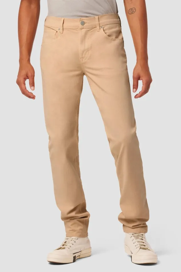 Hudson Jeans Slim Blake Slim Straight Twill Pant Cream 8211 Men