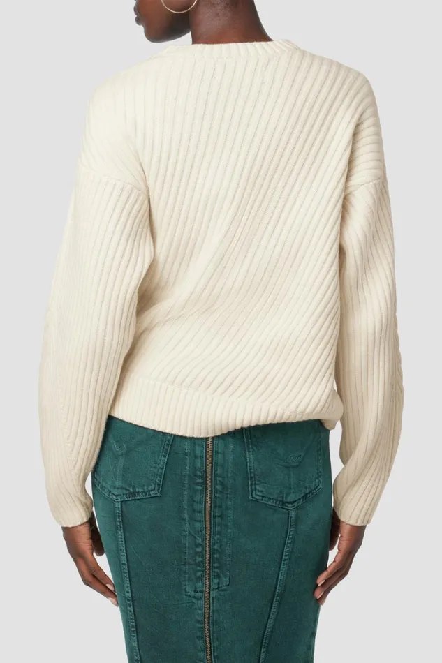 Hudson Jeans Tops and Sweaters Front Wrap Sweater White Rabbit 8211 Women Hudson Jeans Tops and Sweaters Front Wrap Sweater White Rabbit 8211 Women