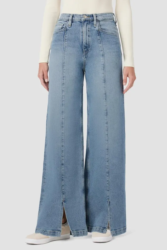 Hudson Jeans Wide Leg James HighRise Wide Leg Jean Caribbean Breeze 8211 Women