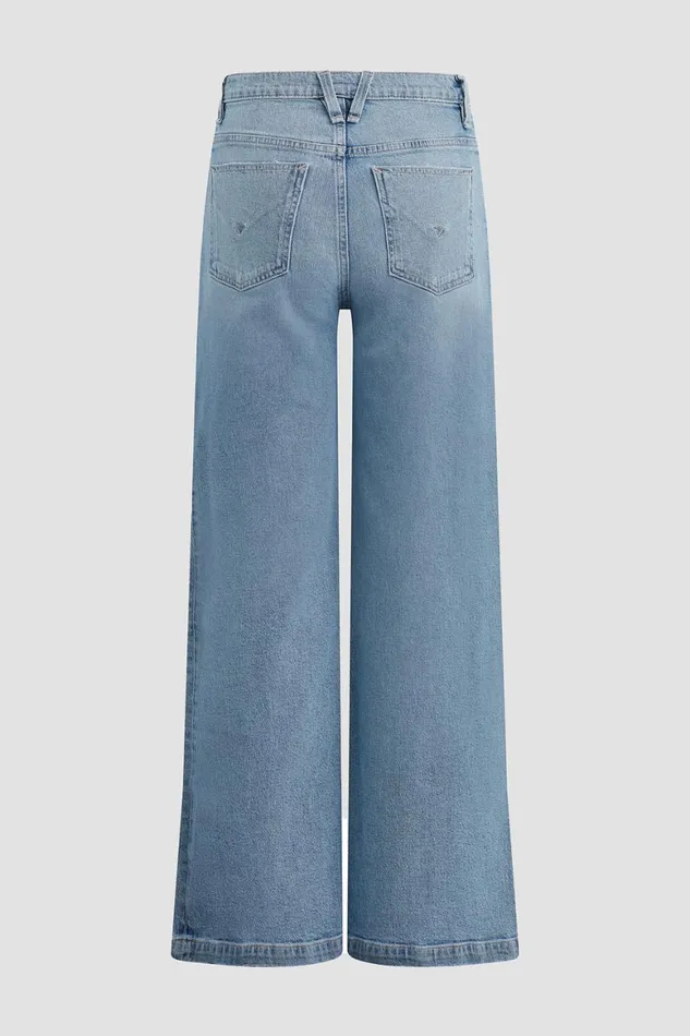 Hudson Jeans Wide Leg James HighRise Wide Leg Jean Caribbean Breeze 8211 Women