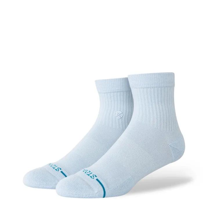 Icon Quarter Socks Iceblue MenWomen Stance Quarter