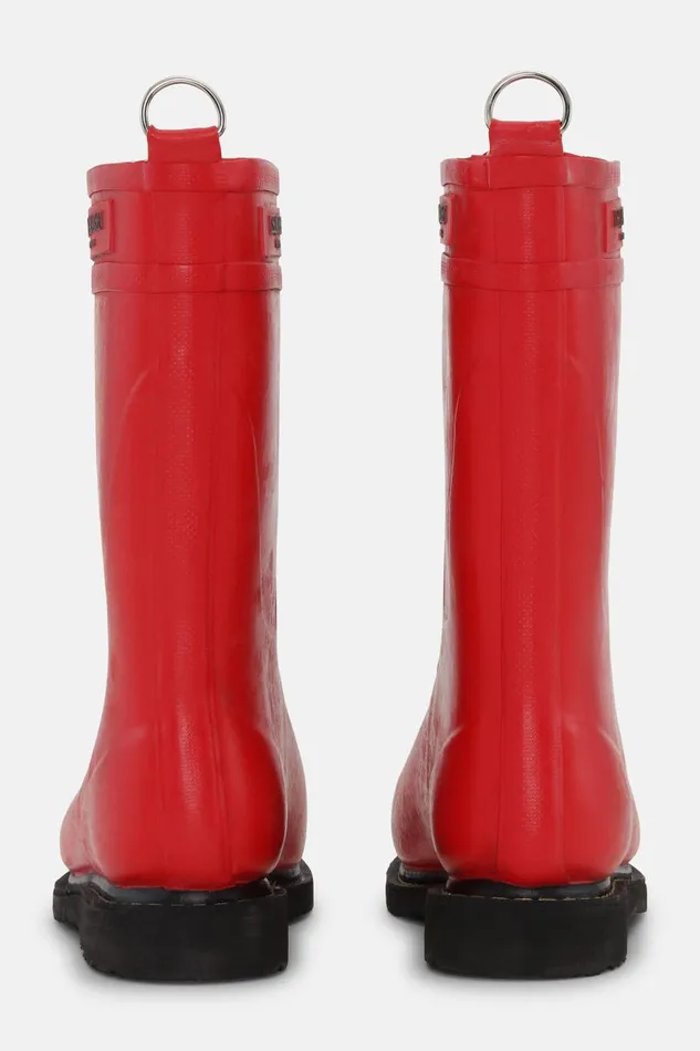 Ilse Jacobsen 34 Rubber Boots 8211 Deep Red Women Rainboots Medium