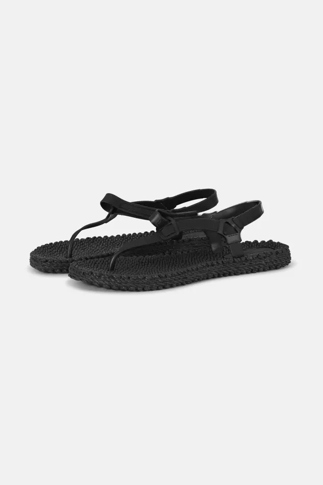 Ilse Jacobsen Cheerful Flip Flop 8211 Black Women Flip Flops